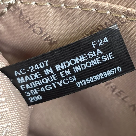 Michael Kors Jet Set Logo Small Brown Crossbody - Picture 6 of 9